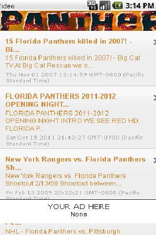 Florida Panthers截图2