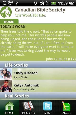 Canadian Bible Society截图1