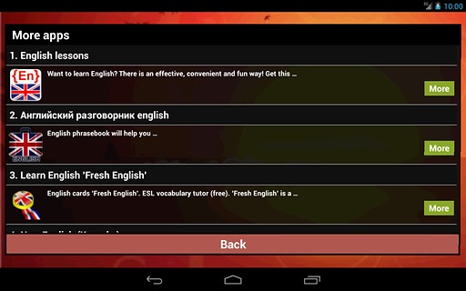 Learn English words! Free game截图3