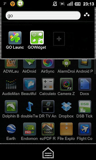 M_Dot GO Launcher EX Theme截图4