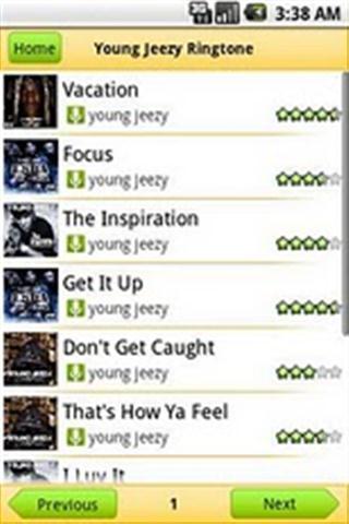 Young Jeezy Ringtones截图1