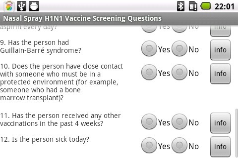 甲型H1N1流感筛查截图3