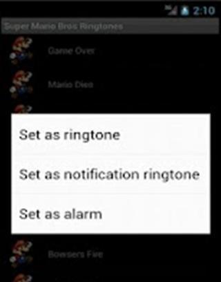 Super Mario Bros Ringtones截图2