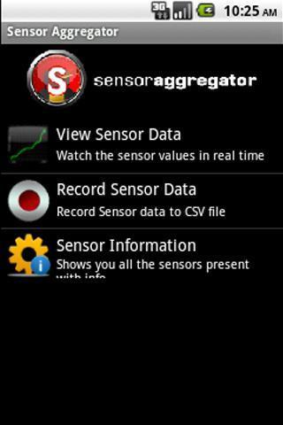 Sensor Aggregator截图1