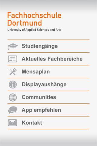 Fachhochschule Dortmund截图1