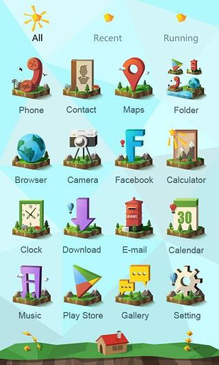 Giant Dragon GO Launcher Theme截图4