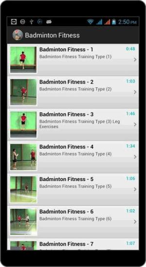 Badminton Fitness截图2