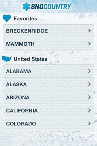 SnoCountry Ski & Snow Reports截图3