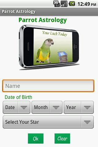 Parrot Astrology截图1