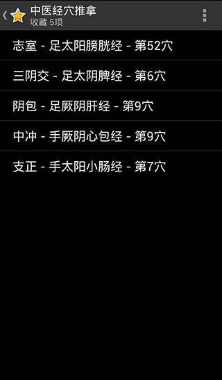 中医经穴推拿截图5
