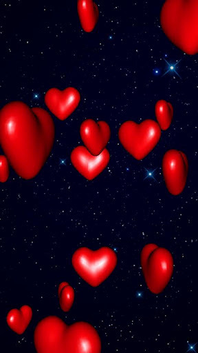 Hearts 3D Live Wallpaper截图2