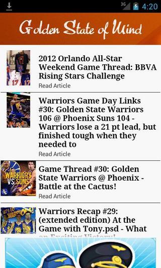 Golden State Basketball截图2