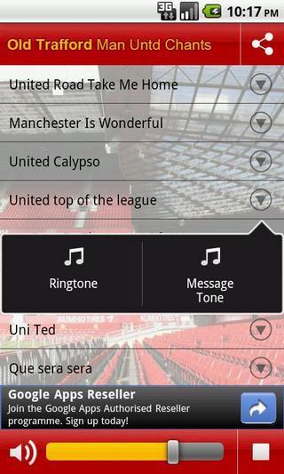 Old Trafford Manchester Chants截图3