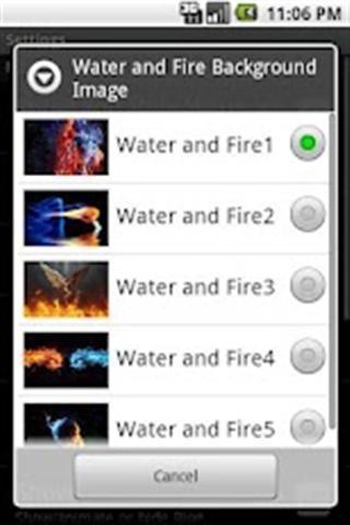 水与火的动态壁纸截图3
