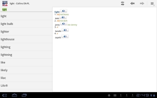 英语波兰语迷你词典截图1