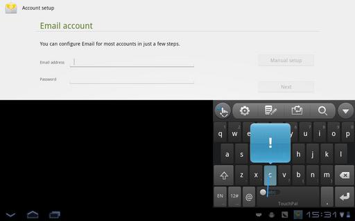 TouchPal Keyboard (Tablet)截图3