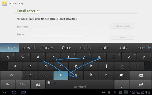 TouchPal Keyboard (Tablet)截图6