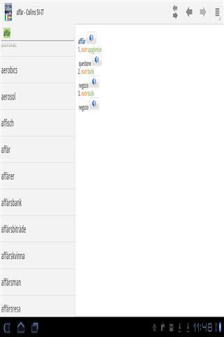 意大利-瑞典迷你字典截图1