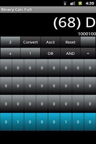 二进制计算器简易版截图2