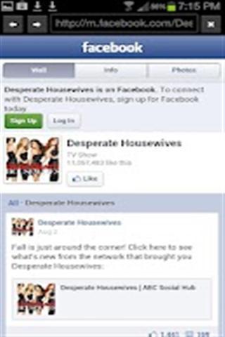 Desperate Housewives Fan App截图3