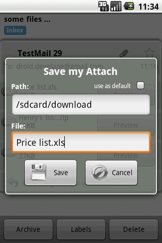 Save my Attach截图1