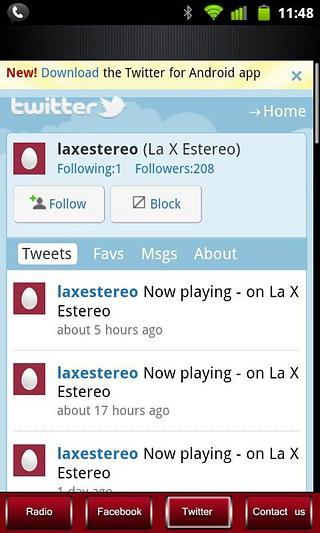 La X Stereo 100% Salsa截图3