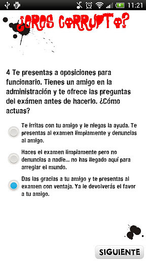 Test: ¿Eres corrupto?截图2