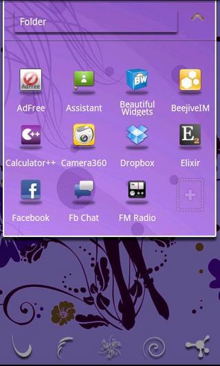 GO Launcher EX L_amour截图3