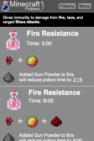 Minecraft Potions ( Free )截图3