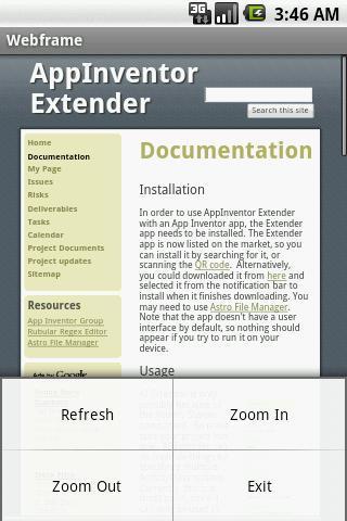 AppInventor Extender截图2