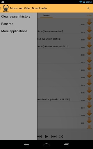 Music and Video Downloader截图3