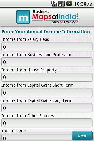 Tax Calculator India截图1