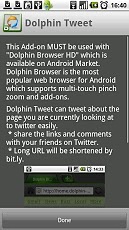 Dolphin Tweet截图2