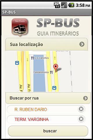 SP-BUS Linhas de &ocirc;nibus截图2