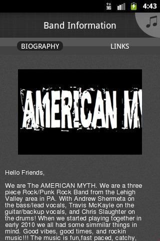 The AMERICAN MYTH音乐截图2