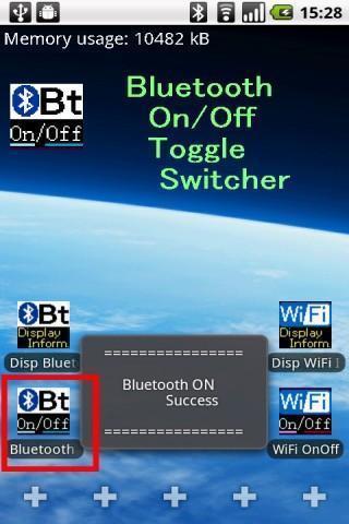 蓝牙 开关 Bluetooth On/Off Toggle截图2