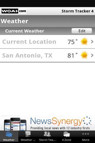 News 4 WOAI Storm Tracker 4截图1