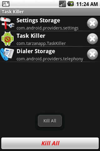 Task Killer (Free)截图2