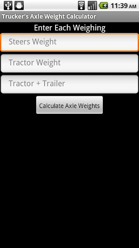 Trucker's Axle Weight Calc截图2