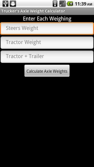 Trucker's Axle Weight Calc截图4