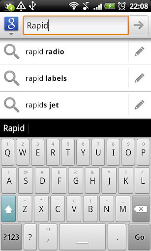 Rapid - HD Keyboard Skin截图2