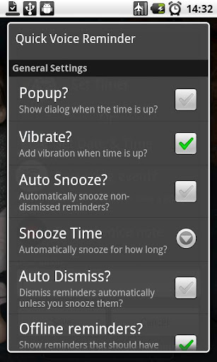 Quick Voice Reminder Lite截图2