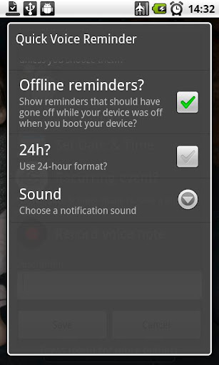 Quick Voice Reminder Lite截图4