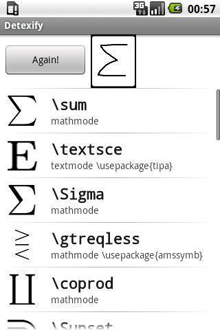 Detexify LaTeX Recognizer截图1