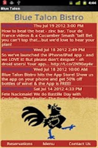 Blue Talon Bistro截图1