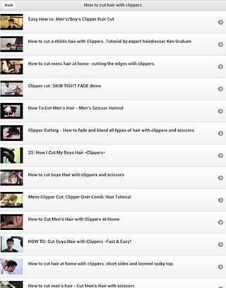 How to cut hair with videos截图2