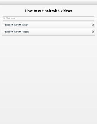 How to cut hair with videos截图3