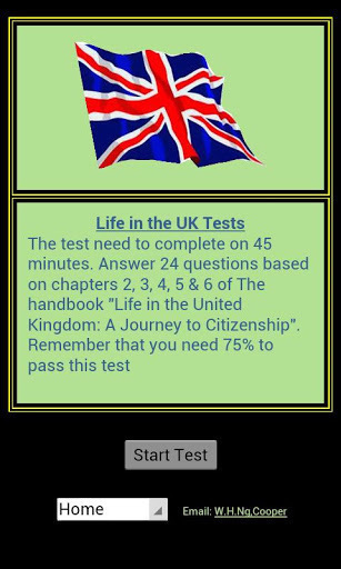 Citizenship Test - Life in UK截图1