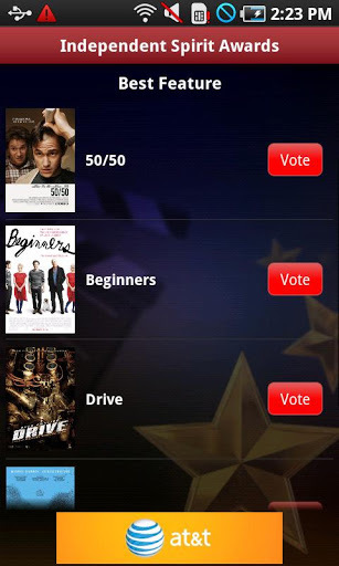 AT&T Film Awards Interactive截图6