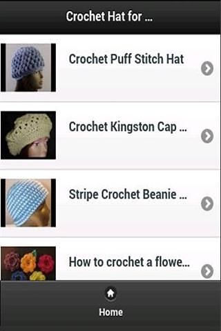 Crochet Hat for Beginners截图2